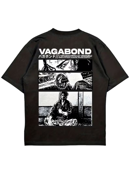 Vagabond Samurai Manga Grafik T-Shirt